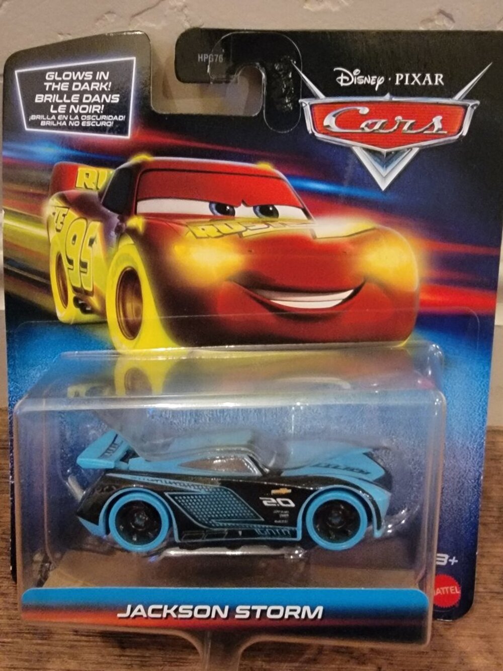 Disney / Pixar Cars Glow Racers Jackson Storm Diecast Car